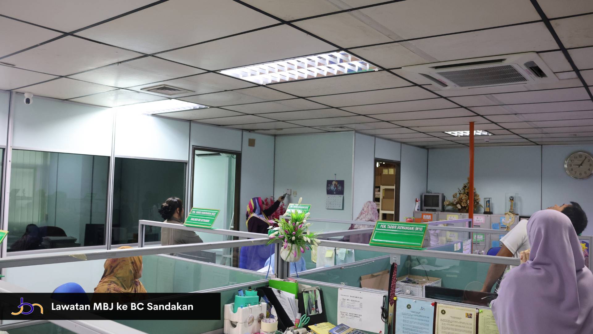 Lawatan Majlis bersama Jabatan ke Bendahari Cawangan Sandakan 2025